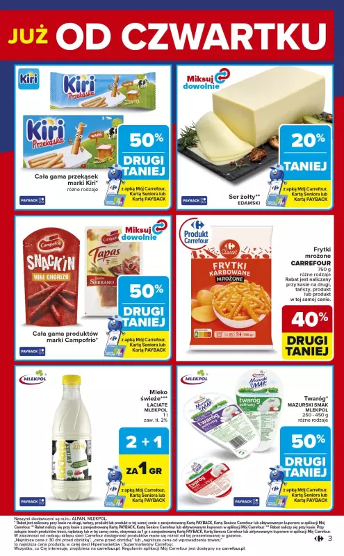 Carrefour Market - gazetka promocyjna Gazetka Weekend promek już od czwartku od czwartku 25.09 do soboty 27.09 - strona 3
