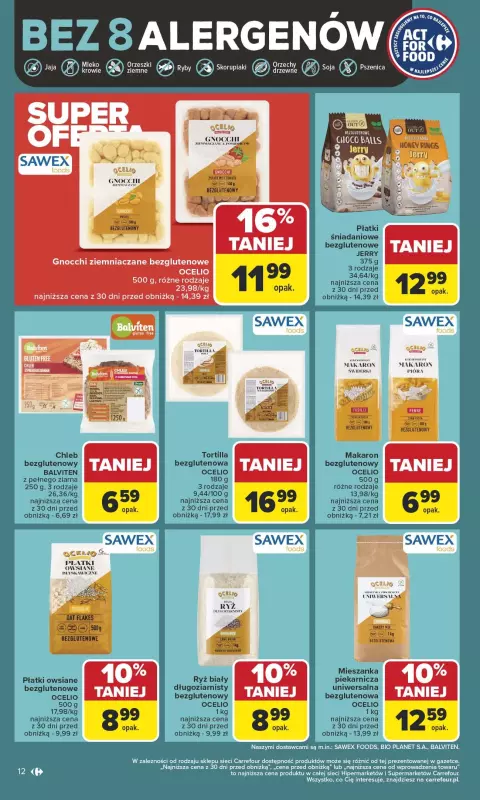 Carrefour Market - gazetka promocyjna Gazetka Carrefour Market od poniedziałku od poniedziałku 13.10 do soboty 18.10 - strona 12