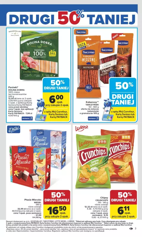 Carrefour Market - gazetka promocyjna Gazetka Carrefour Market od poniedziałku od poniedziałku 13.10 do soboty 18.10 - strona 3