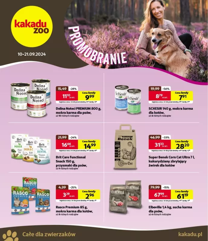 KAKADU - gazetka promocyjna Gazetka od wtorku 10.09 do soboty 21.09