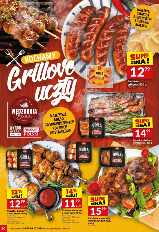 Twój Market - gazetka promocyjna Gazetka od środy 03.07 do wtorku 09.07 - strona 20