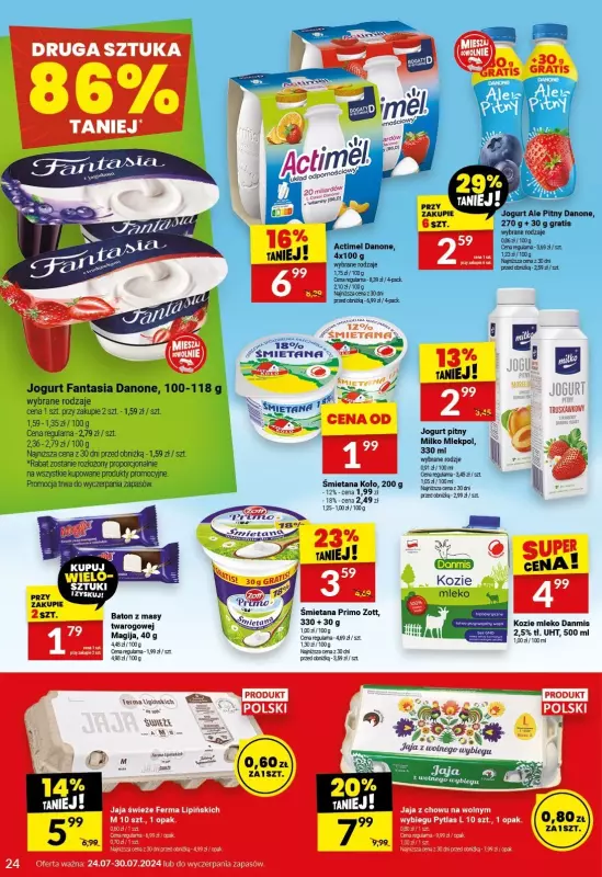 Twój Market - gazetka promocyjna Gazetka od środy 24.07 do wtorku 30.07 - strona 24