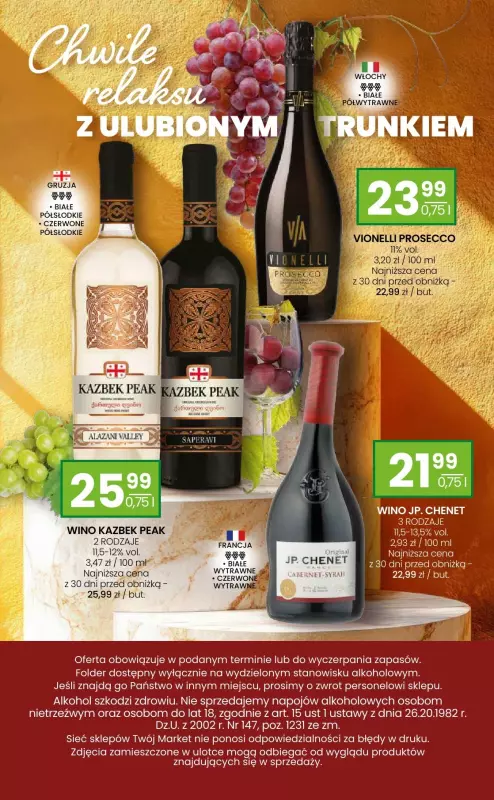 Twój Market - gazetka promocyjna Katalog alkoholowy od poniedziałku 21.10 do środy 13.11 - strona 12