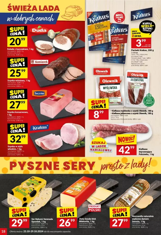 Twój Market - gazetka promocyjna Gazetka od środy 23.10 do wtorku 29.10 - strona 18