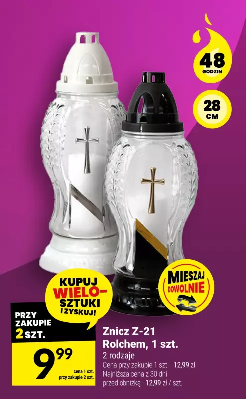 Twój Market - gazetka promocyjna Katalog znicze od środy 23.10 do czwartku 31.10 - strona 9