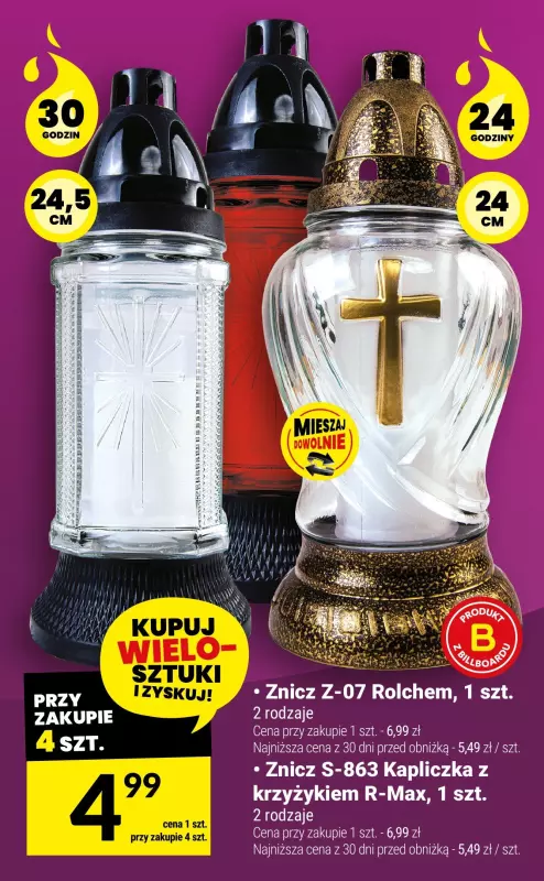 Twój Market - gazetka promocyjna Katalog znicze od środy 23.10 do czwartku 31.10 - strona 2