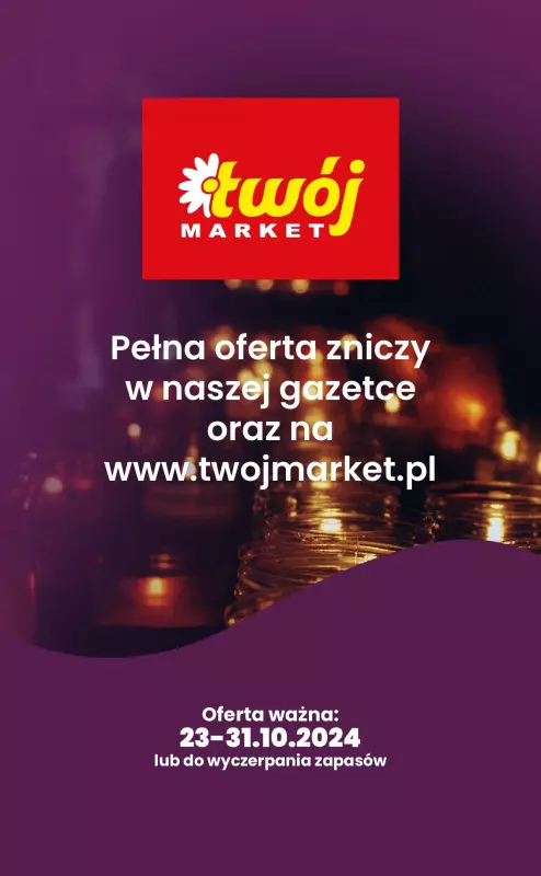 Twój Market - gazetka promocyjna Katalog znicze od środy 23.10 do czwartku 31.10 - strona 16