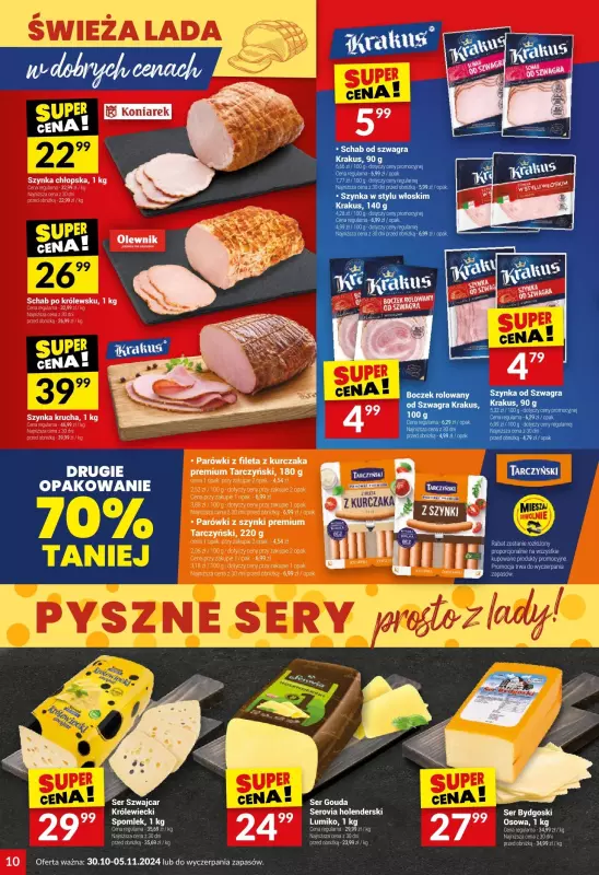 Twój Market - gazetka promocyjna Gazetka od środy 30.10 do wtorku 05.11 - strona 10