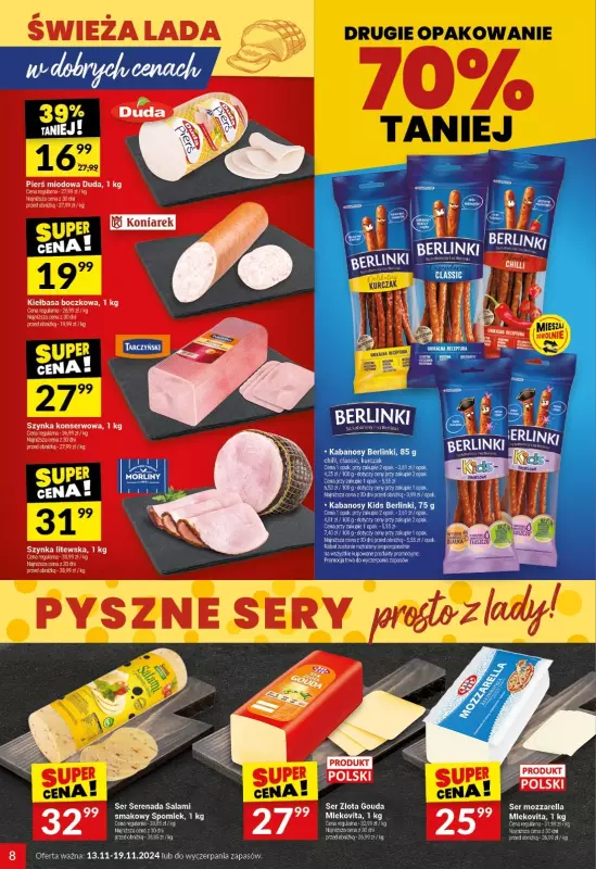 Twój Market - gazetka promocyjna Gazetka od środy 13.11 do wtorku 19.11 - strona 8