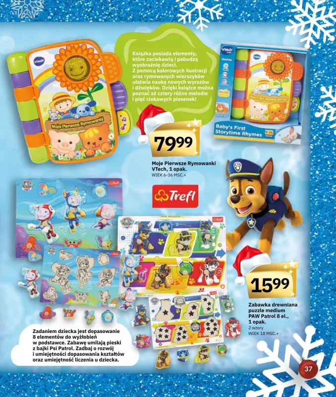 Twój Market - gazetka promocyjna Katalog zabawek od poniedziałku 18.11 do wtorku 24.12 - strona 37