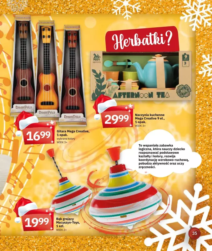 Twój Market - gazetka promocyjna Katalog zabawek od poniedziałku 18.11 do wtorku 24.12 - strona 35