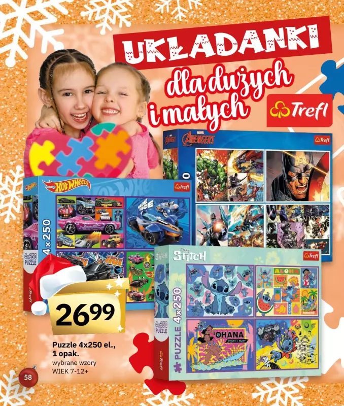 Twój Market - gazetka promocyjna Katalog zabawek od poniedziałku 18.11 do wtorku 24.12 - strona 58