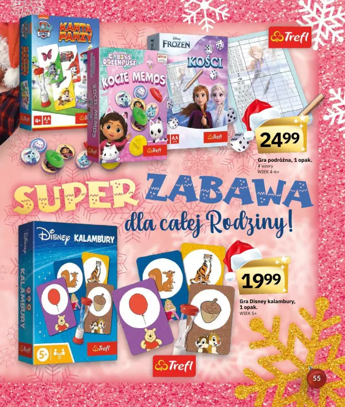 Twój Market - gazetka promocyjna Katalog zabawek od poniedziałku 18.11 do wtorku 24.12 - strona 55