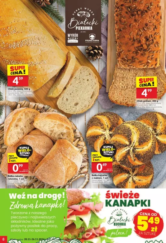 Twój Market - gazetka promocyjna Gazetka od środy 20.11 do wtorku 26.11 - strona 8