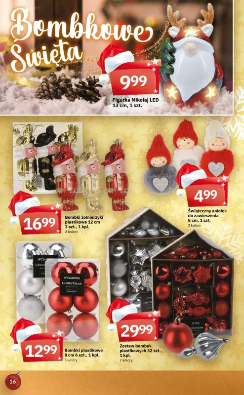 Twój Market - gazetka promocyjna Katalog AGD i ozdób od poniedziałku 25.11 do wtorku 24.12 - strona 16