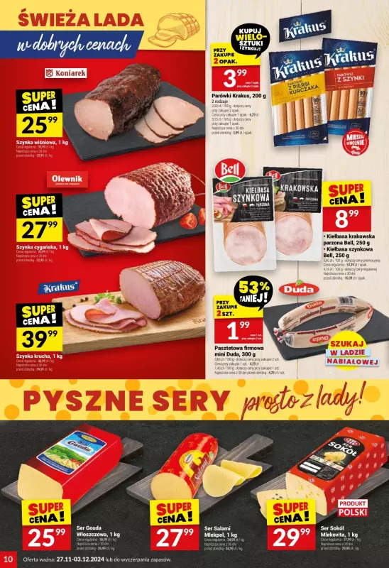 Twój Market - gazetka promocyjna Gazetka od środy 27.11 do wtorku 03.12 - strona 10