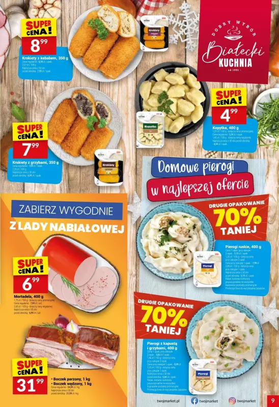 Twój Market - gazetka promocyjna Gazetka od środy 27.11 do wtorku 03.12 - strona 9