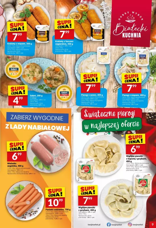 Twój Market - gazetka promocyjna Gazetka od środy 04.12 do wtorku 10.12 - strona 9