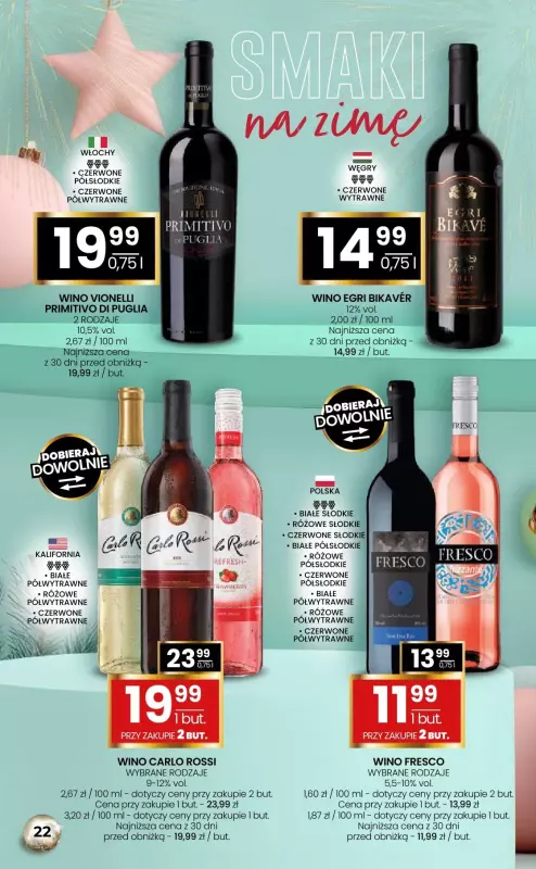 Twój Market - gazetka promocyjna Katalog Alkoholi Sylwester 2024 od poniedziałku 16.12 do niedzieli 12.01 - strona 22