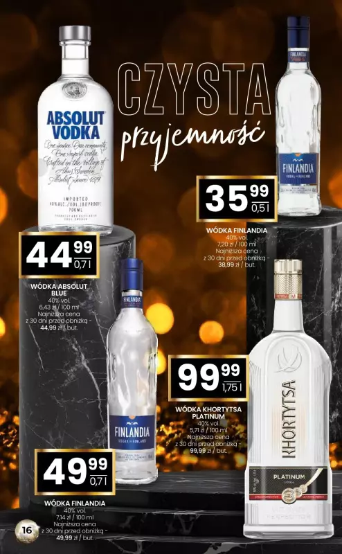 Twój Market - gazetka promocyjna Katalog Alkoholi Sylwester 2024 od poniedziałku 16.12 do niedzieli 12.01 - strona 16