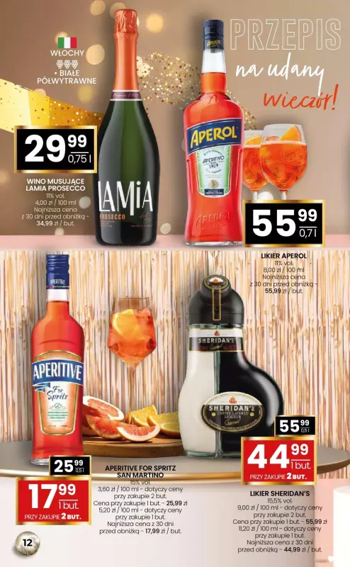 Twój Market - gazetka promocyjna Katalog Alkoholi Sylwester 2024 od poniedziałku 16.12 do niedzieli 12.01 - strona 12