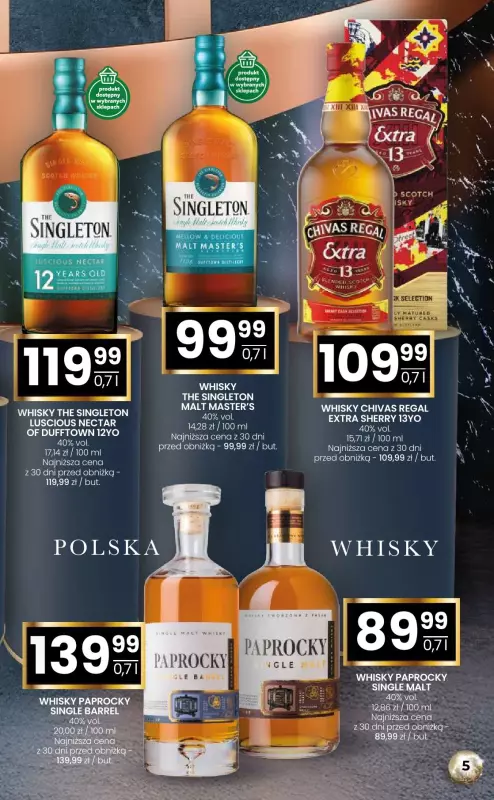 Twój Market - gazetka promocyjna Katalog Alkoholi Sylwester 2024 od poniedziałku 16.12 do niedzieli 12.01 - strona 5