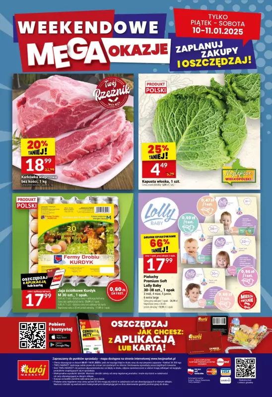 Twój Market - gazetka promocyjna Gazetka od środy 08.01 do wtorku 14.01 - strona 32