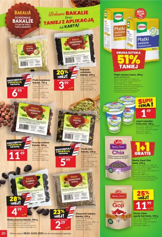 Twój Market - gazetka promocyjna Gazetka od środy 08.01 do wtorku 14.01 - strona 20