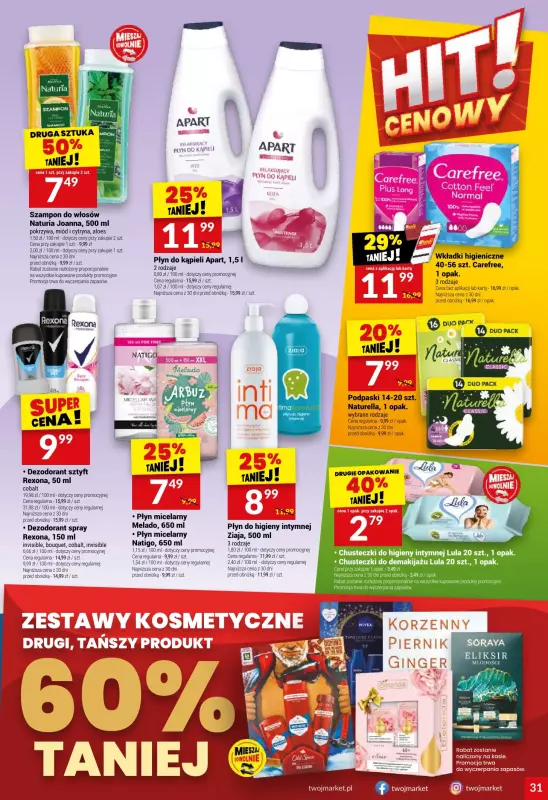 Twój Market - gazetka promocyjna Gazetka od środy 15.01 do wtorku 21.01 - strona 31