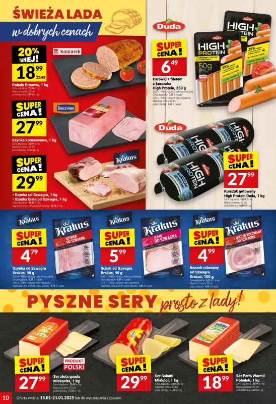 Twój Market - gazetka promocyjna Gazetka od środy 15.01 do wtorku 21.01 - strona 10