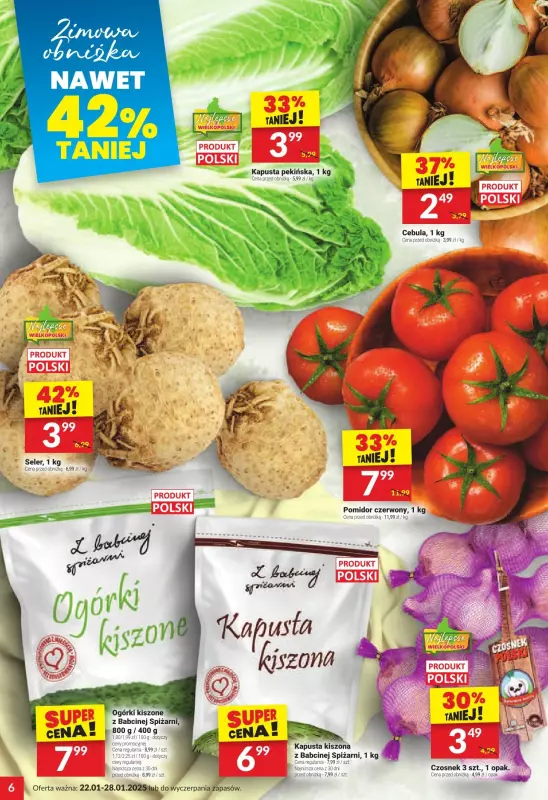 Twój Market - gazetka promocyjna Gazetka od środy 22.01 do wtorku 28.01 - strona 6