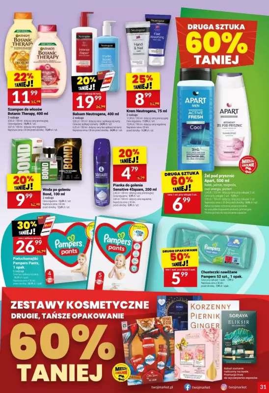 Twój Market - gazetka promocyjna Gazetka od środy 05.02 do wtorku 11.02 - strona 31