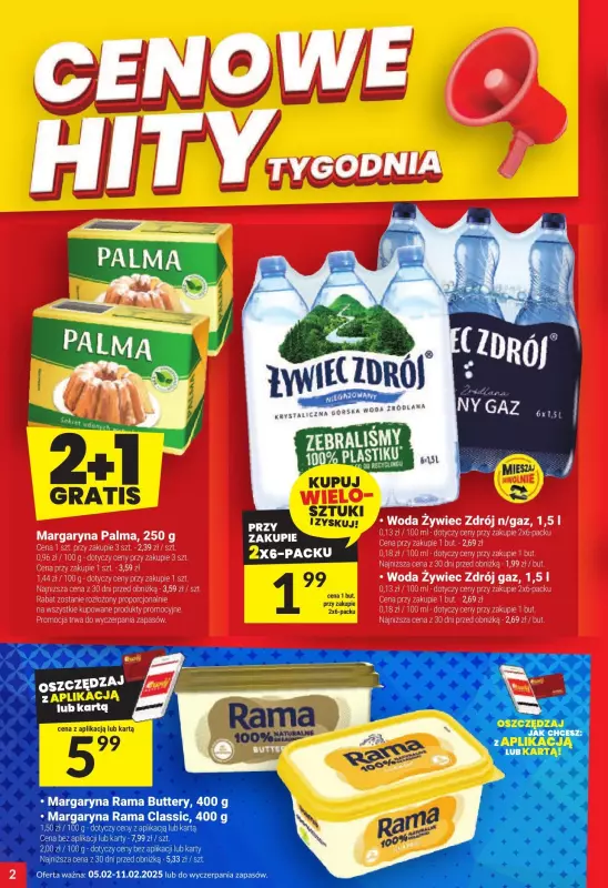 Twój Market - gazetka promocyjna Gazetka od środy 05.02 do wtorku 11.02 - strona 2