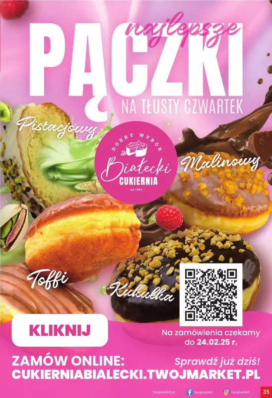 Twój Market - gazetka promocyjna Gazetka od środy 19.02 do wtorku 25.02 - strona 35