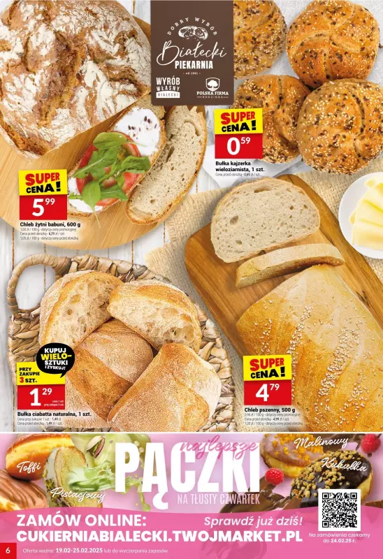 Twój Market - gazetka promocyjna Gazetka od środy 19.02 do wtorku 25.02 - strona 6