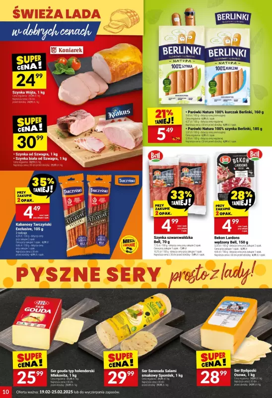 Twój Market - gazetka promocyjna Gazetka od środy 19.02 do wtorku 25.02 - strona 10