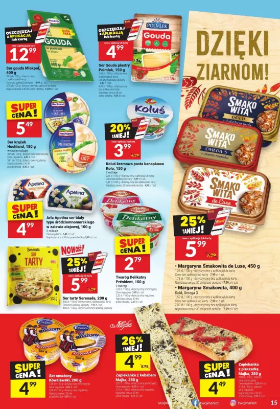 Twój Market - gazetka promocyjna Gazetka od środy 19.02 do wtorku 25.02 - strona 15