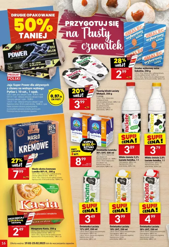 Twój Market - gazetka promocyjna Gazetka od środy 19.02 do wtorku 25.02 - strona 16