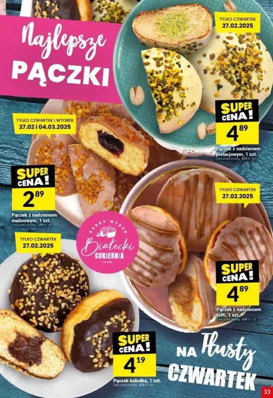 Twój Market - gazetka promocyjna Gazetka od środy 26.02 do wtorku 04.03 - strona 33