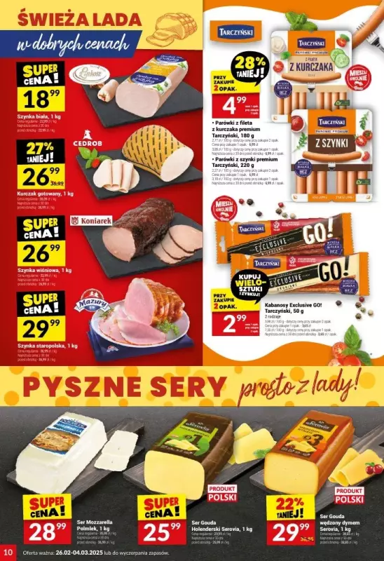 Twój Market - gazetka promocyjna Gazetka od środy 26.02 do wtorku 04.03 - strona 10