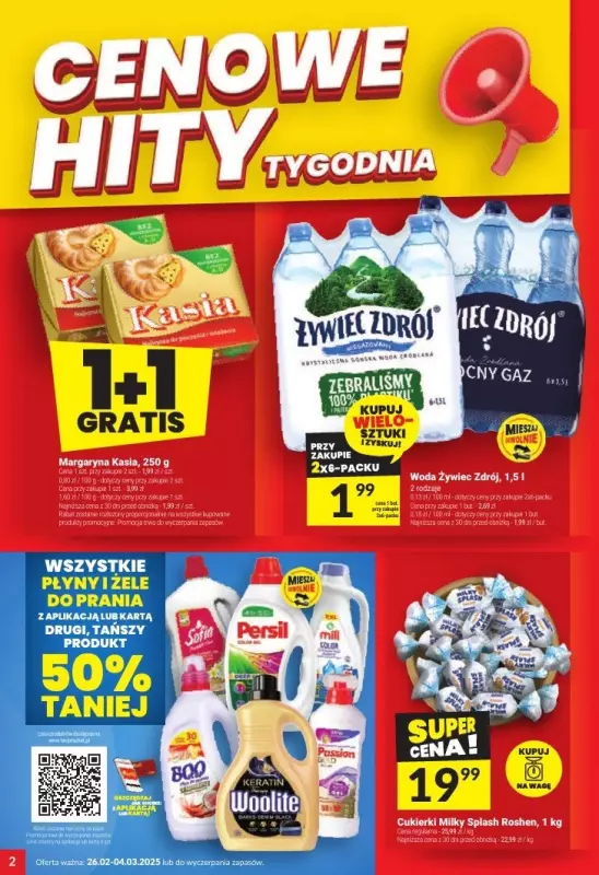 Twój Market - gazetka promocyjna Gazetka od środy 26.02 do wtorku 04.03 - strona 2