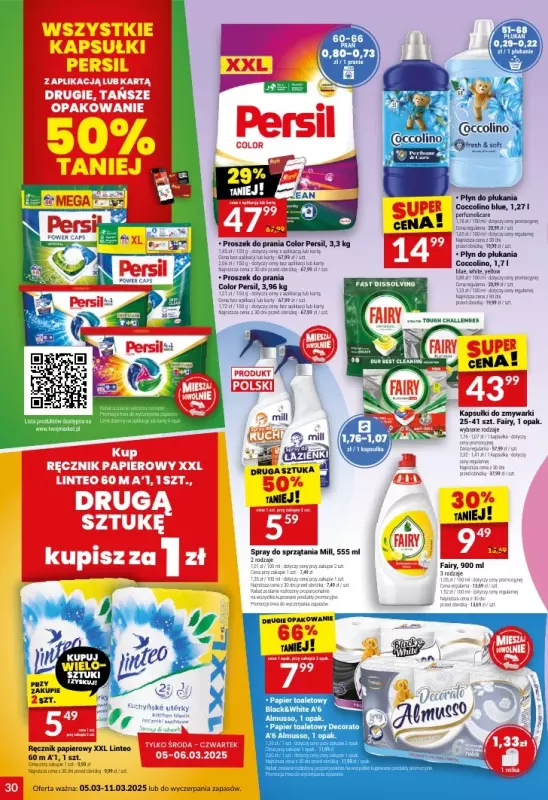 Twój Market - gazetka promocyjna Gazetka od środy 05.03 do wtorku 11.03 - strona 30