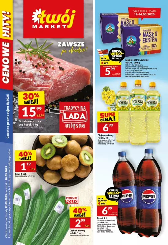 Twój Market - gazetka promocyjna Gazetka  