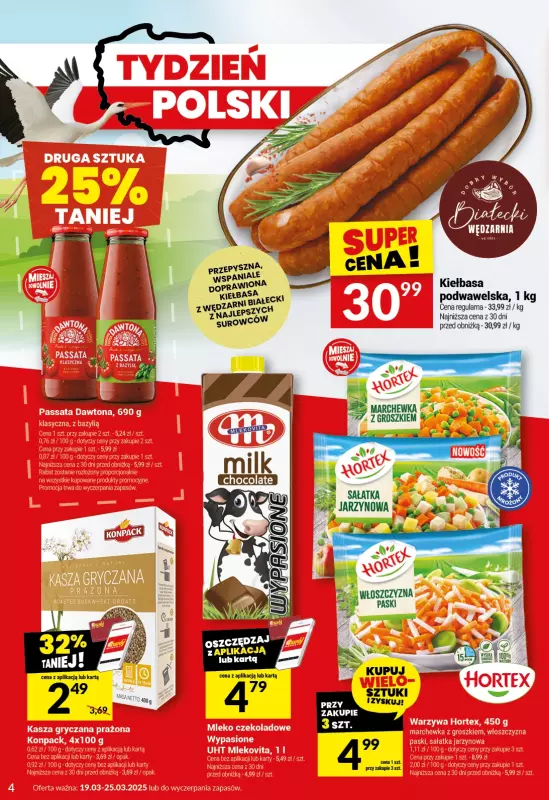 Twój Market - gazetka promocyjna Gazetka od środy 19.03 do wtorku 25.03 - strona 4