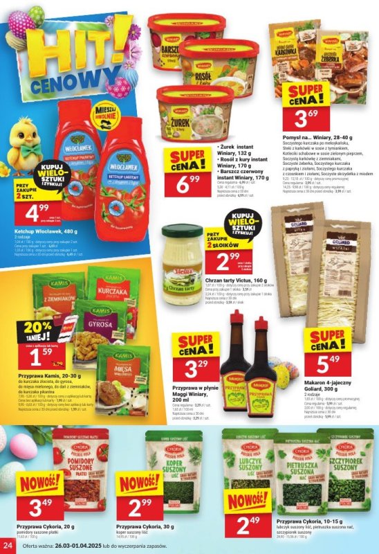 Twój Market - gazetka promocyjna Gazetka od środy 26.03 do wtorku 01.04 - strona 24