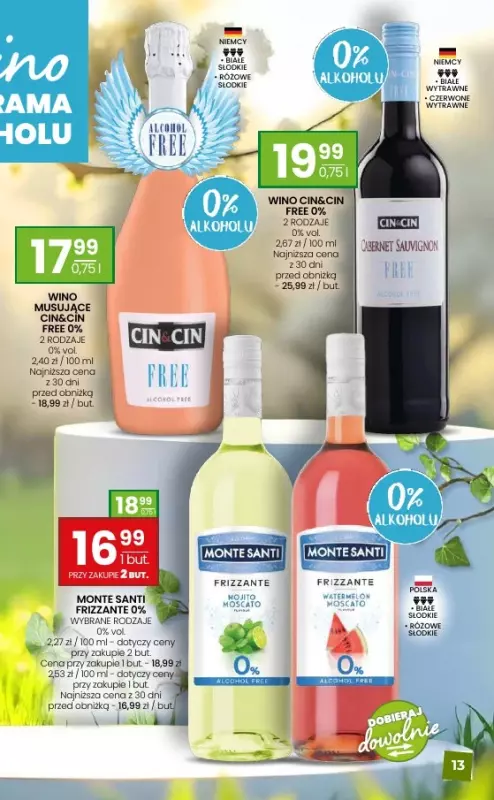 Twój Market - gazetka promocyjna Mocne promocje od środy 16.04 do poniedziałku 05.05 - strona 13