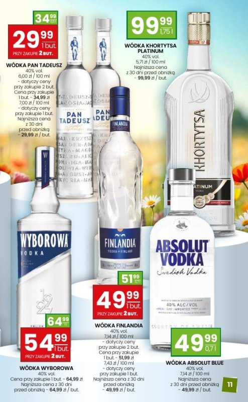 Twój Market - gazetka promocyjna Mocne promocje od środy 16.04 do poniedziałku 05.05 - strona 11