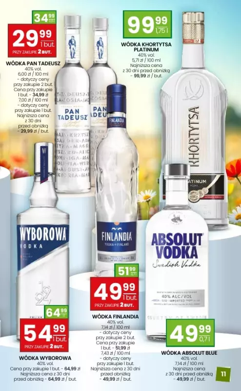 Twój Market - gazetka promocyjna Mocne promocje od środy 16.04 do poniedziałku 05.05 - strona 11