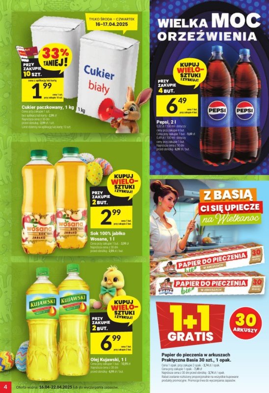 Twój Market - gazetka promocyjna Gazetka od środy 16.04 do wtorku 22.04 - strona 4