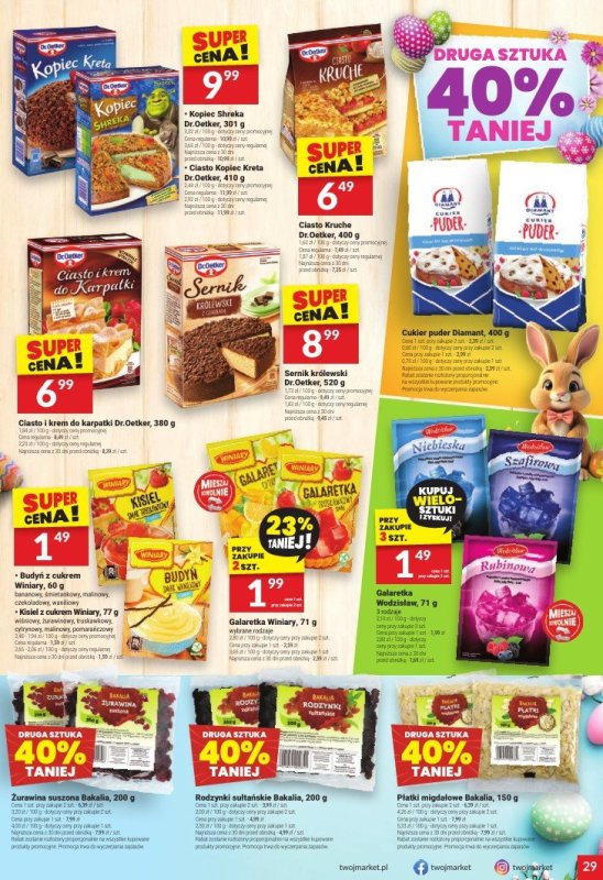 Twój Market - gazetka promocyjna Gazetka od środy 16.04 do wtorku 22.04 - strona 29